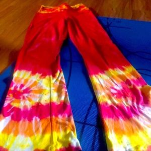 Shining Shakti tye dye pants